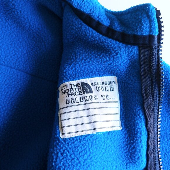 The North Face Denali Polartec Fleece Zip-Up Jacket 6-12 Months - Picture 11 of 13